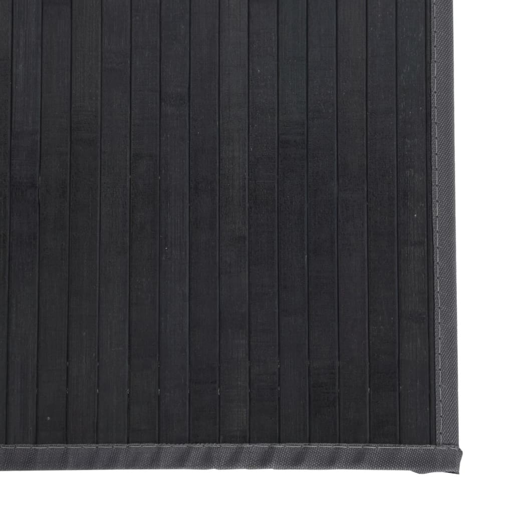 Tepih pravokutni sivi 100 x 400 cm od bambusa