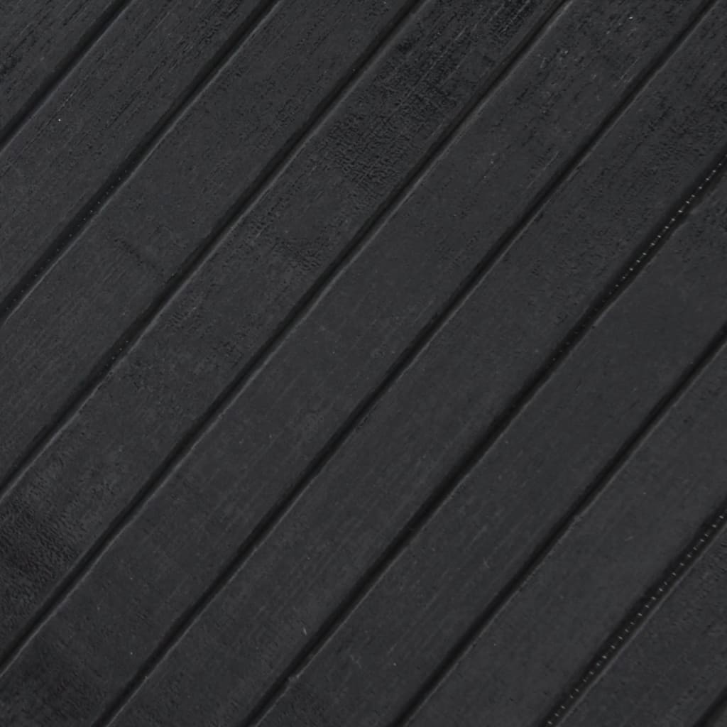 Tepih pravokutni sivi 100 x 400 cm od bambusa