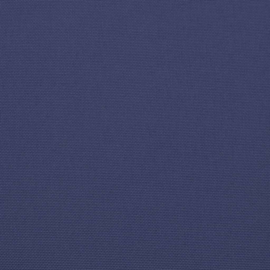 Jastuk za palete modri 70x40x12 cm od tkanine Oxford