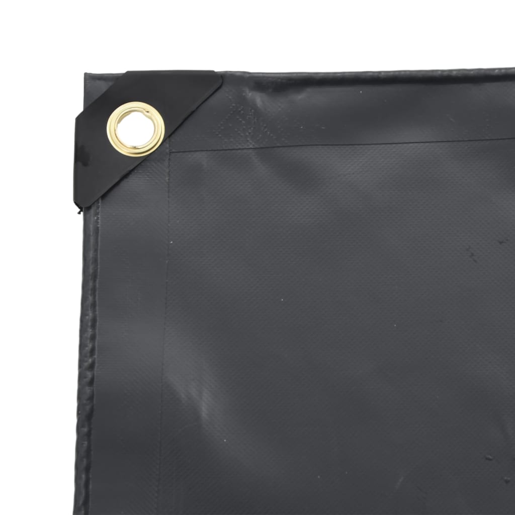 Cerada antracit 1,5x2,5 m 650 g/m²