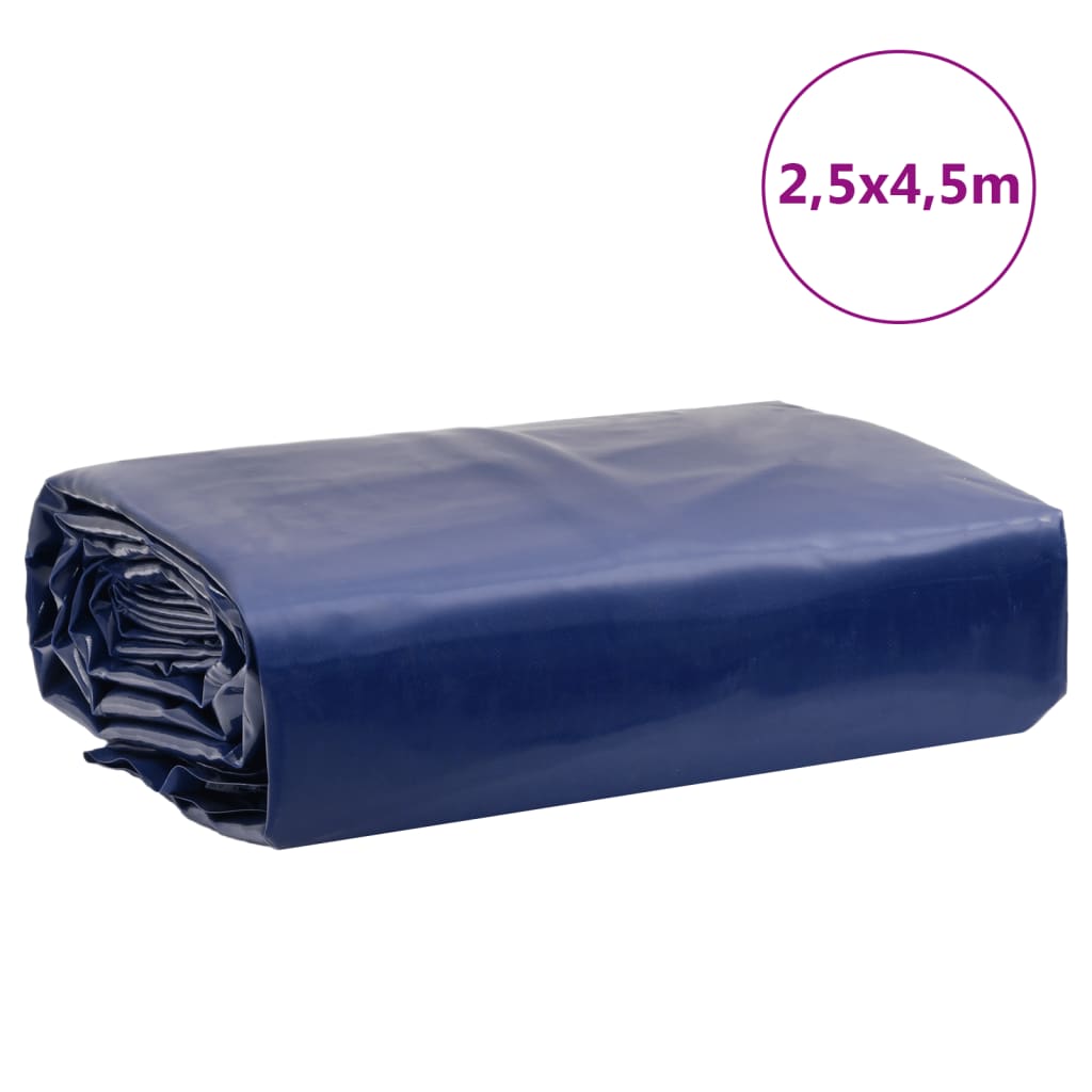Cerada plava 2,5x4,5 m 650 g/m²