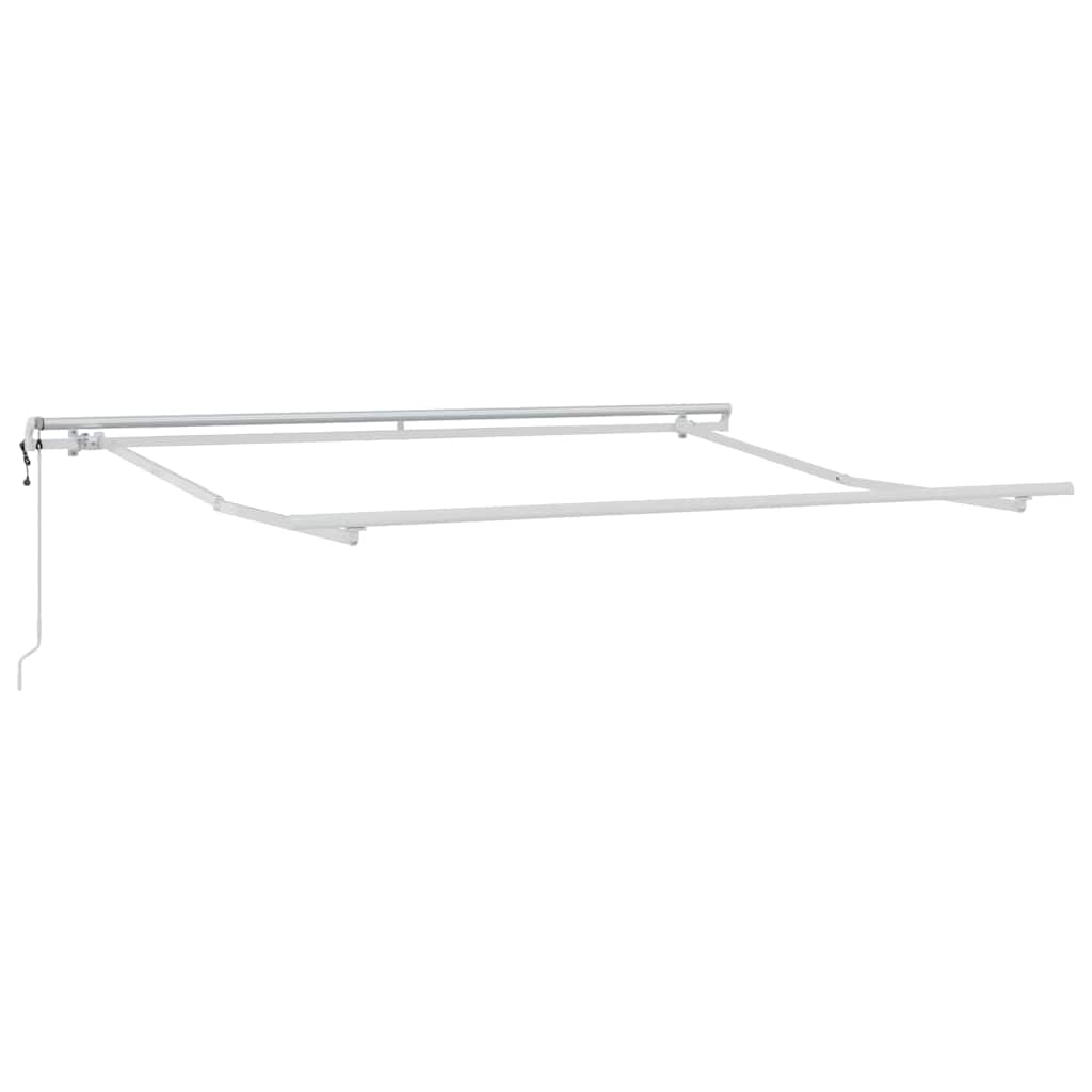 Tenda na automatsko uvlačenje antracit i bijela 300 x 250 cm