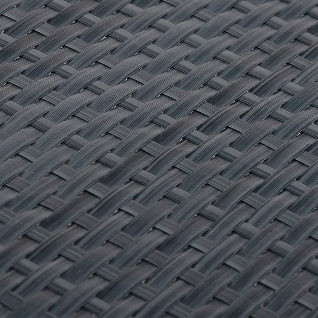 Balkonski zaslon antracit 1000 x 100 cm od poliratana
