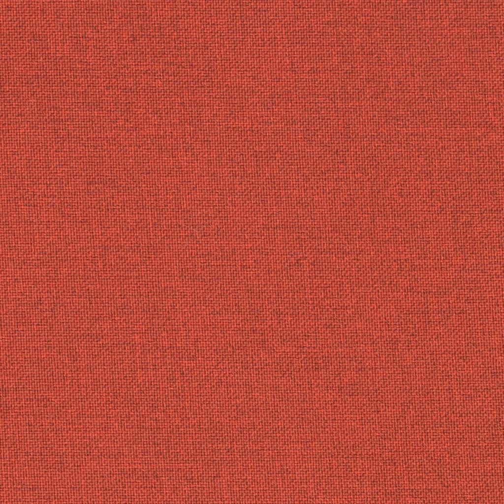 Jastuci za stolice 6 kom prošarano crvena 100x50x4 cm tkanina