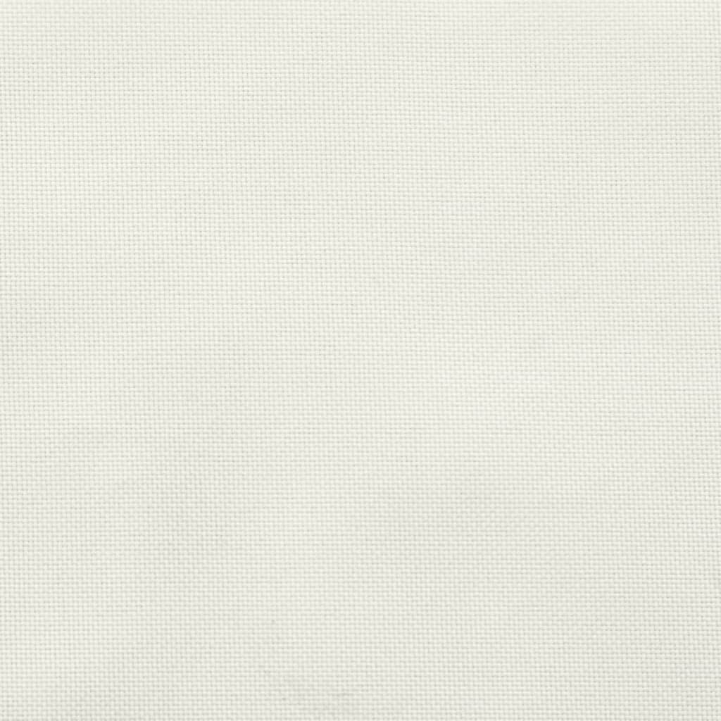 Jastuci za vrtnu klupu 2 kom prošarano krem 200x50x7 cm tkanine