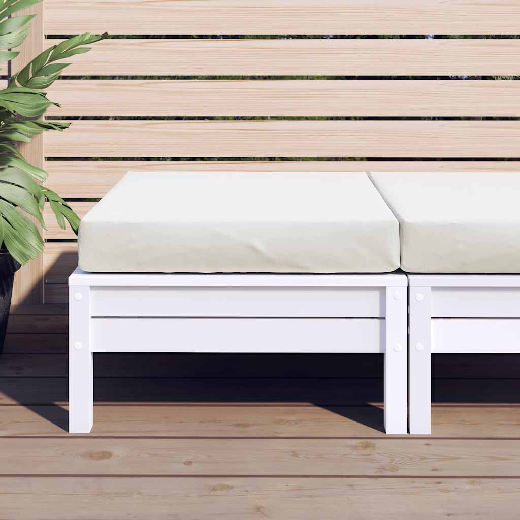 Jastuk za palete prošarani krem 60x60x9,5 cm od tkanine
