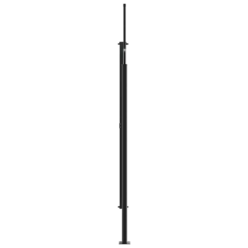 Bočna tenda na uvlačenje smeđa 220 x 600 cm