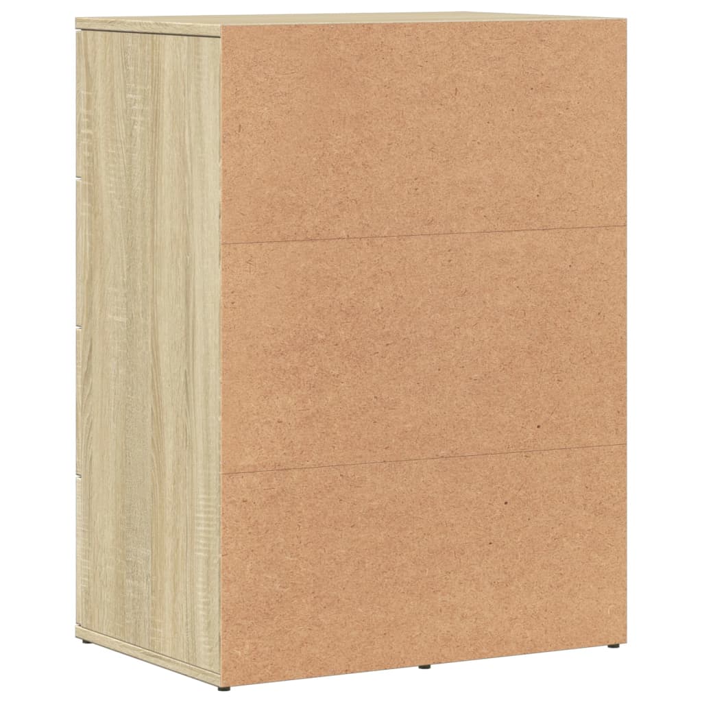 Komoda sonoma hrast 59x39x80 cm od konstruiranog drva