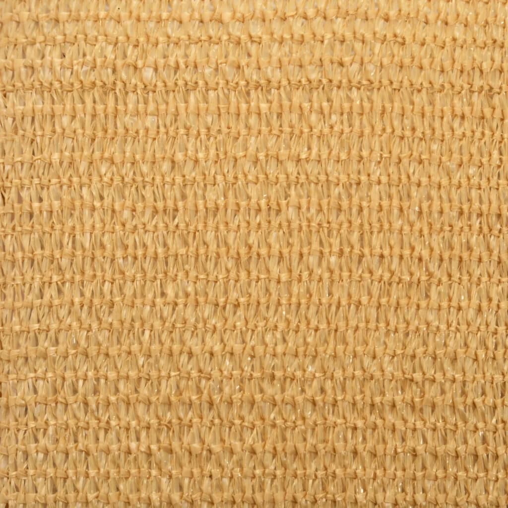 Jedro za zaštitu od sunca 160 g/m² Pravokutno pijesak 2,5x3 m HDPE