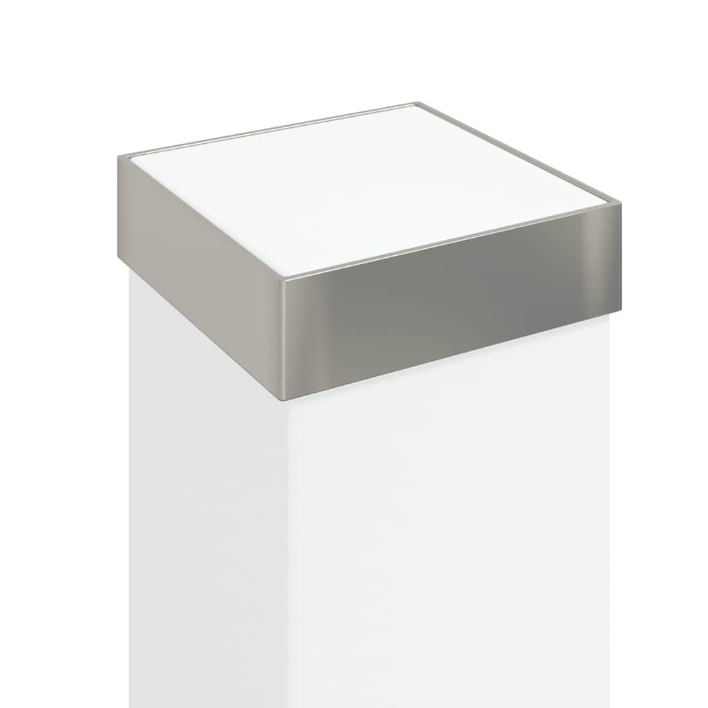 Stupić za zidne lampe 3 kom 80 cm nehrđajući čelik IP44