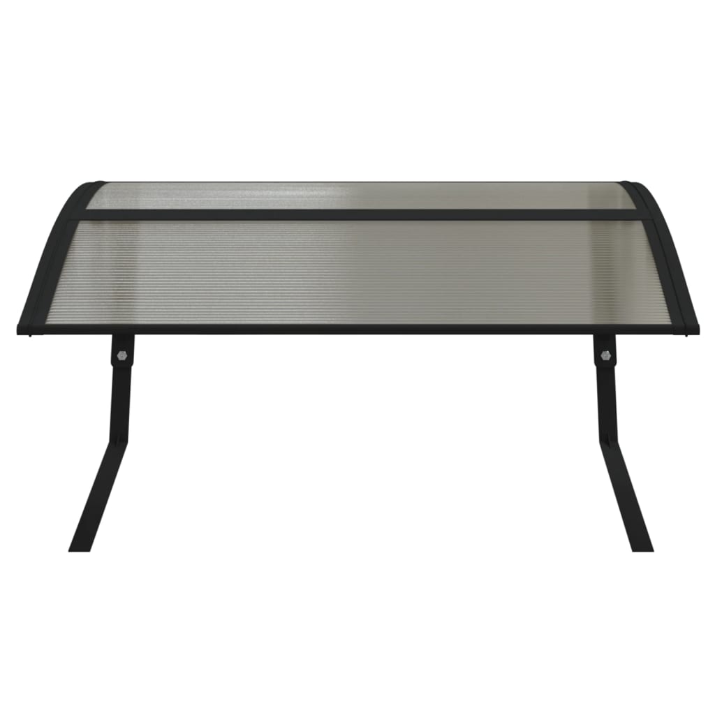 Garaža za robotsku kosilicu crna 80x101x46 cm