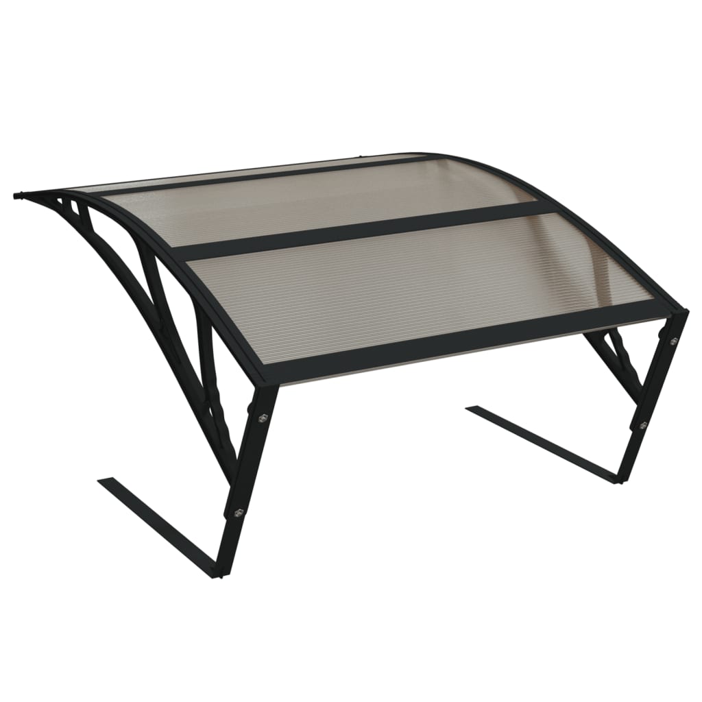 Garaža za robotsku kosilicu crna 80x101x46 cm