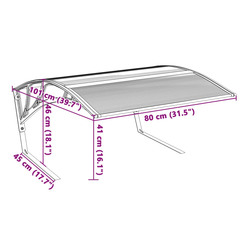 Garaža za robotsku kosilicu crna 80x101x46 cm