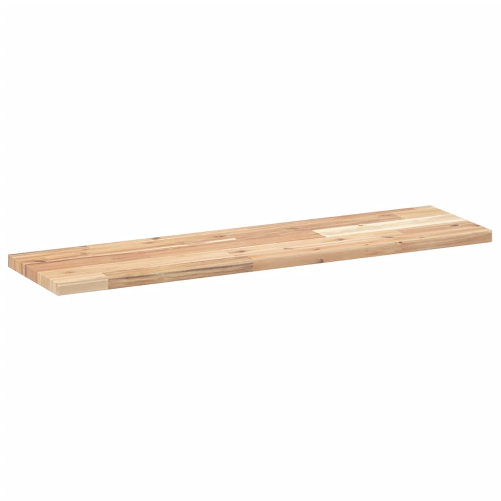 Plutajuća polica 100x20x2 cm Neobrađeno puno drvo akacije