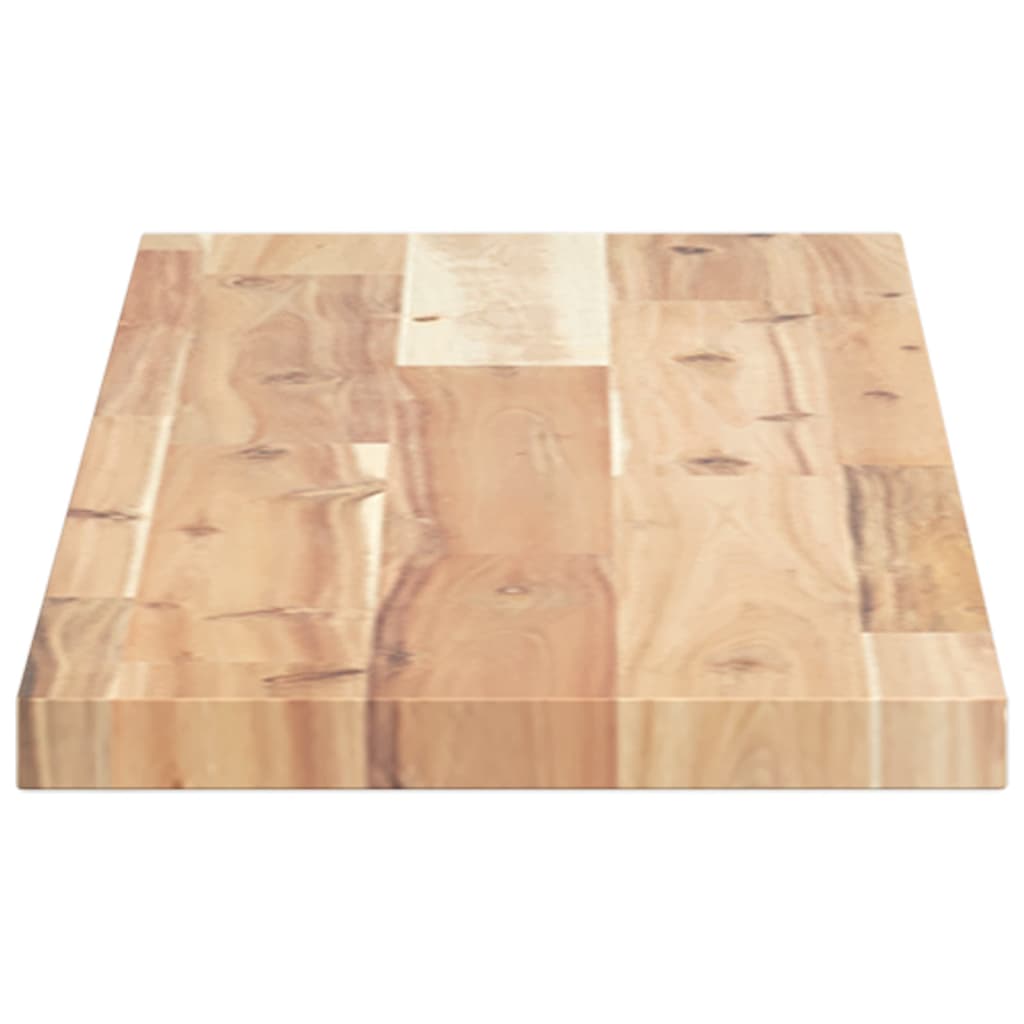 Plutajuće police 4 kom 100x20x2 cm Neobrađeno puno drvo akacije