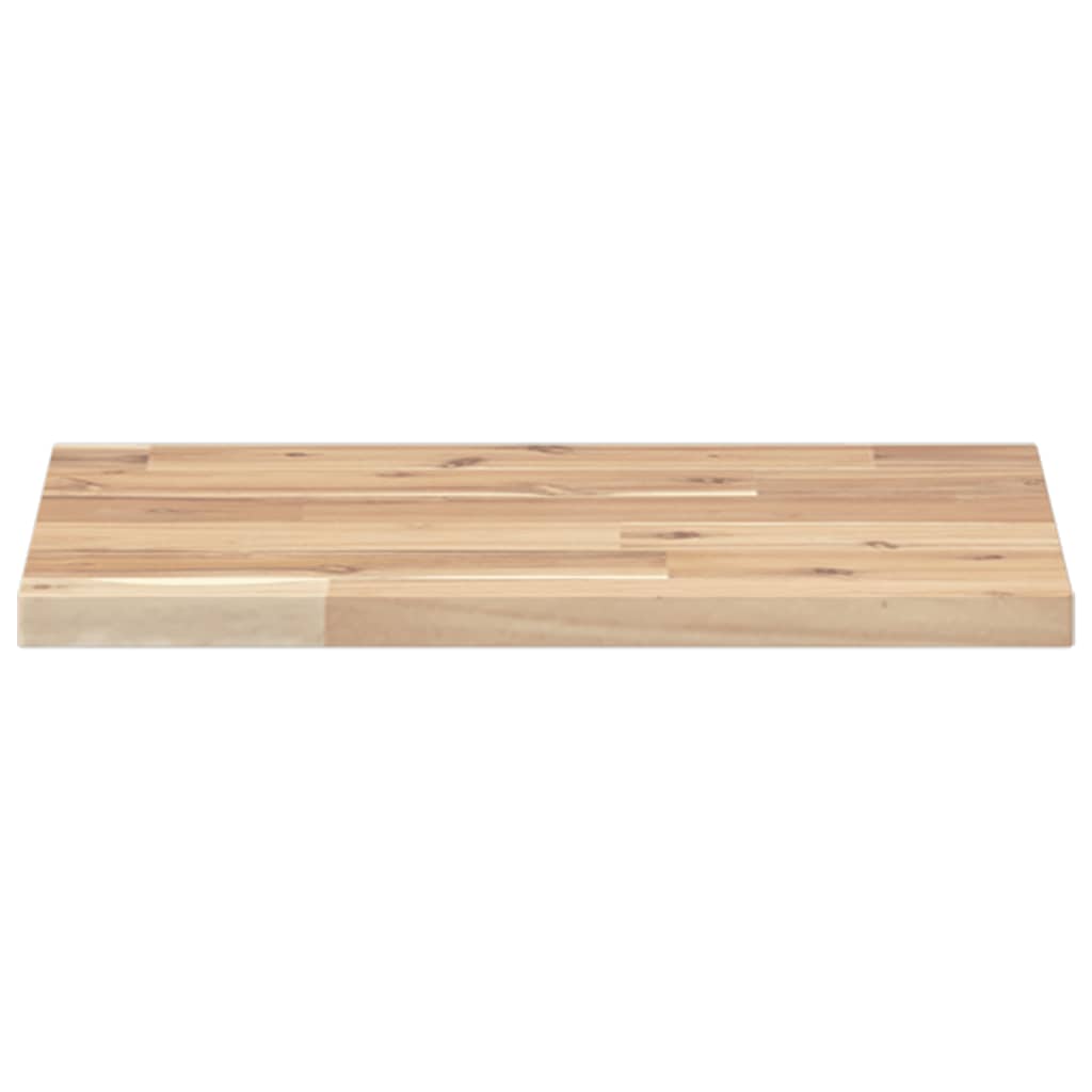 Plutajuća polica 40x30x2 cm Neobrađeno puno drvo akacije