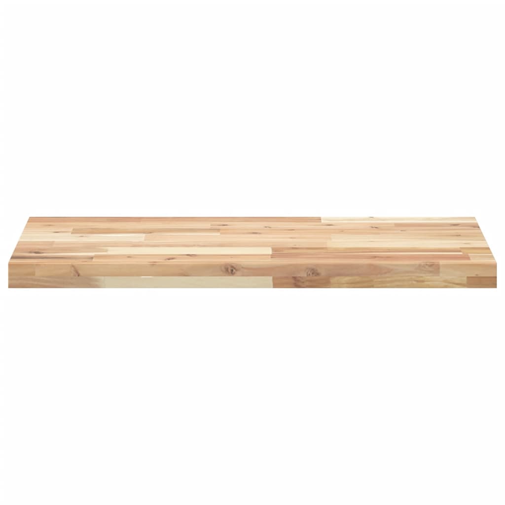 Plutajuće police 4 kom 100x40x4 cm Neobrađeno puno drvo akacije