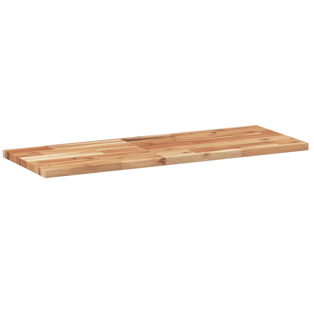 Plutajuće police 2 kom 100x30x2 cm Masivno drvo akacije s uljnim premazom