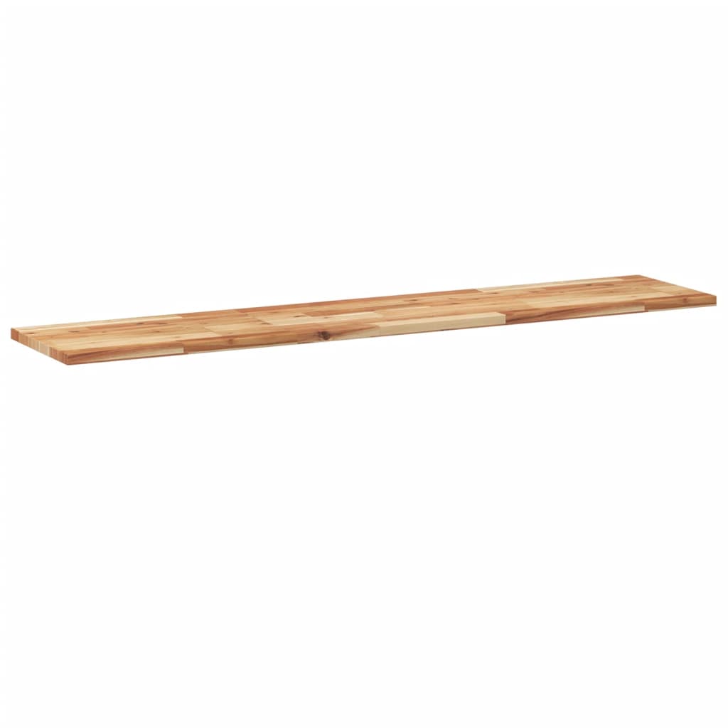 Plutajuće police 2 kom 120x30x2 cm Masivno drvo akacije s uljnim premazom