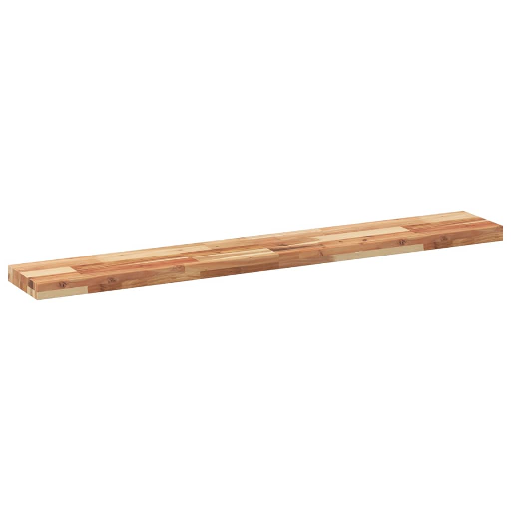 Plutajuće police 4 kom 140x20x4 cm Masivno drvo akacije s uljnim premazom