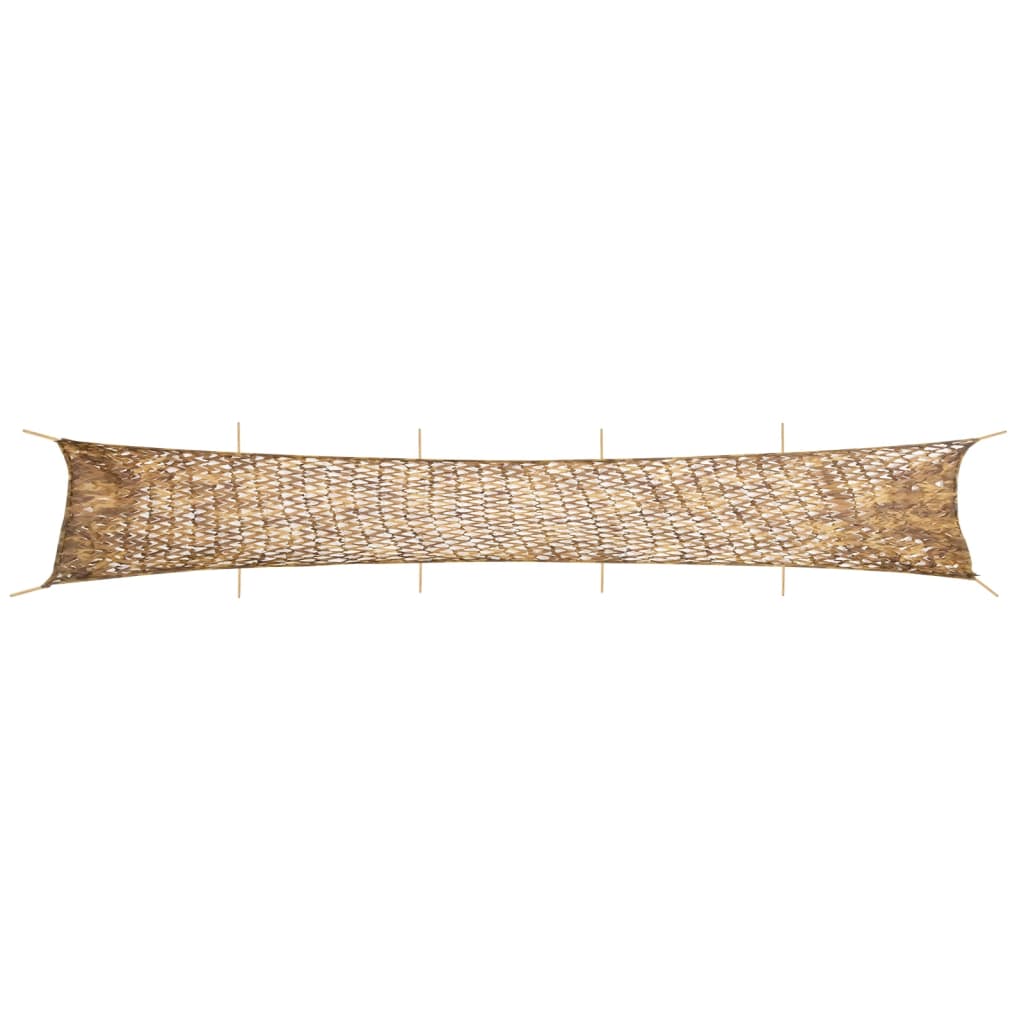 Kamuflažna mreža s torbom za pohranu 1038 x 137 cm Pješčana