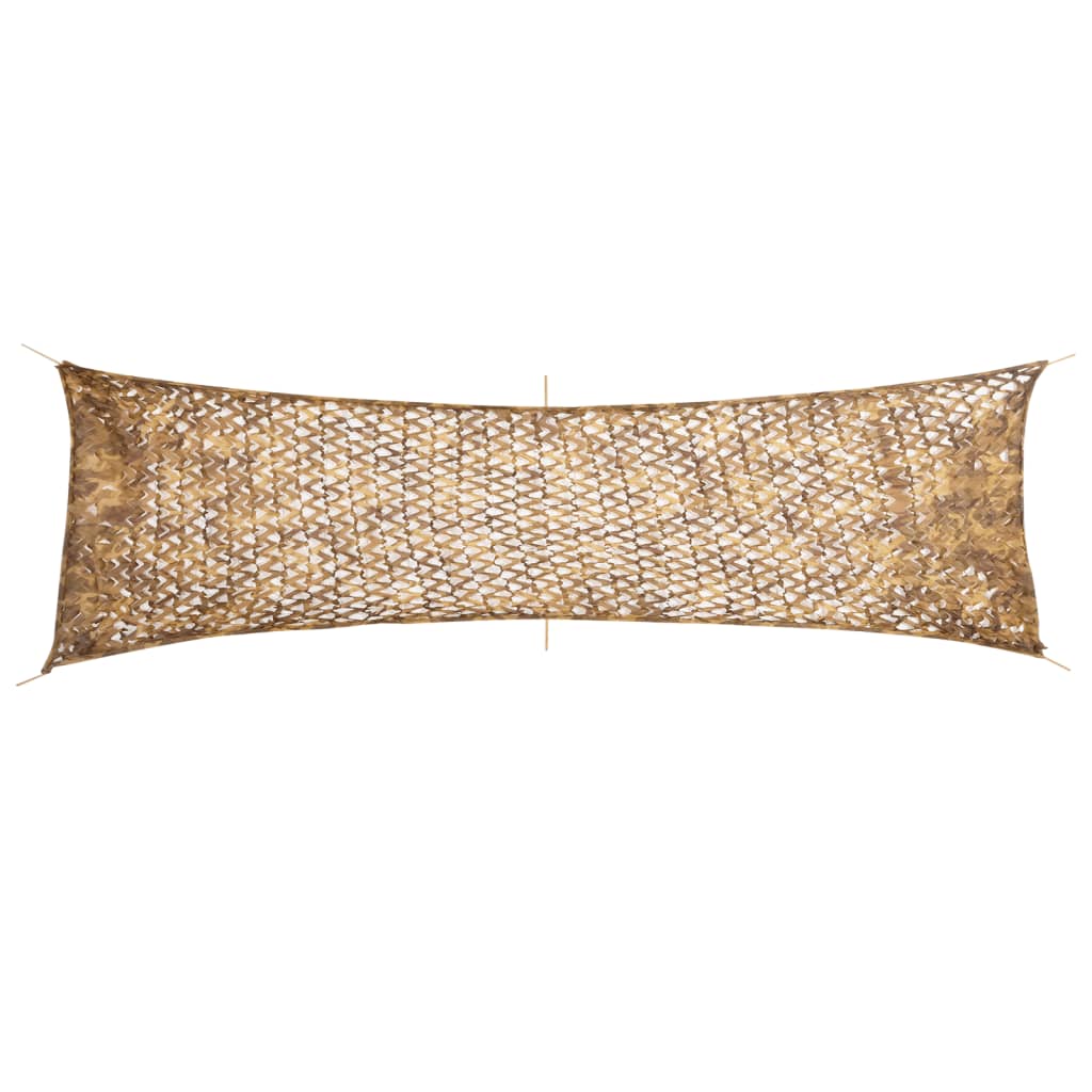 Kamuflažna mreža s torbom za pohranu 519 x 142 cm Pješčana