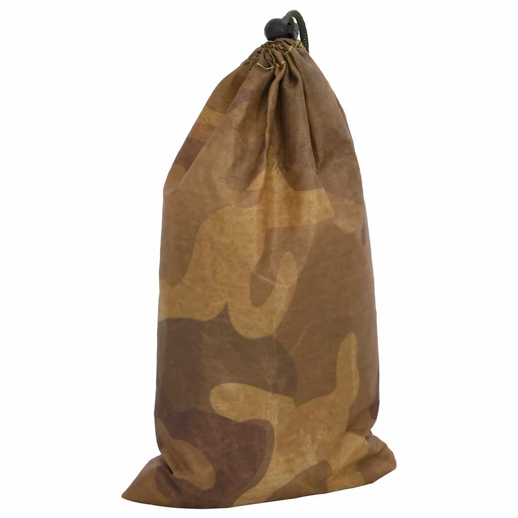 Kamuflažna mreža s torbom za pohranu 519 x 142 cm Pješčana