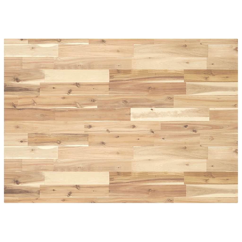 Stolna ploča 80 x 70 x 4 cm pravokutna od masivnog drva bagrema