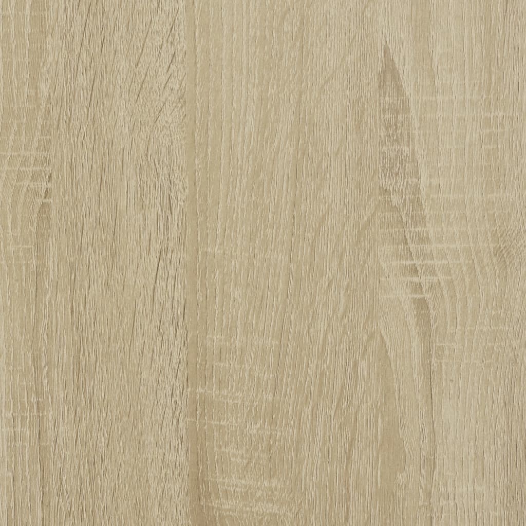 Stolić za kavu LED boja hrasta 73x53x45 cm konstruirano drvo
