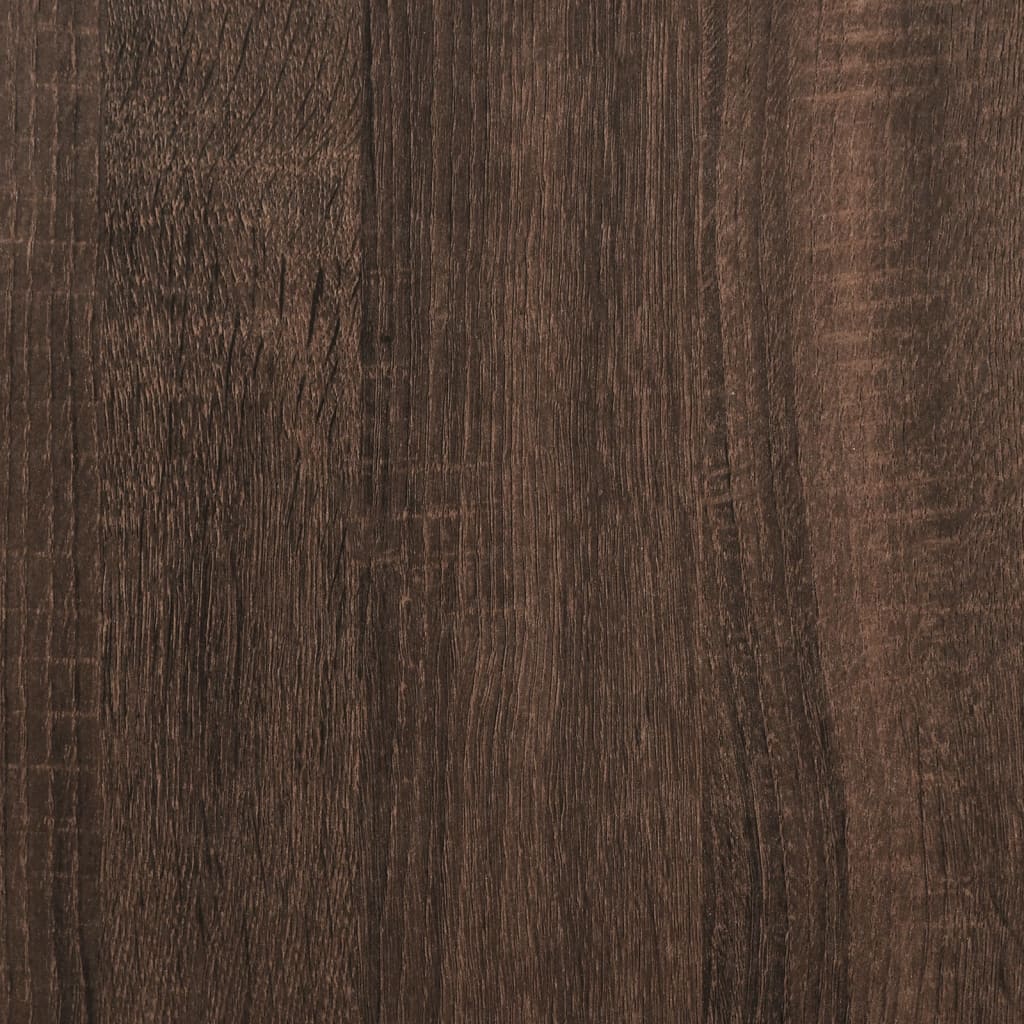 Stolić za kavu LED smeđa boja hrasta 73x53x45 cm drveni
