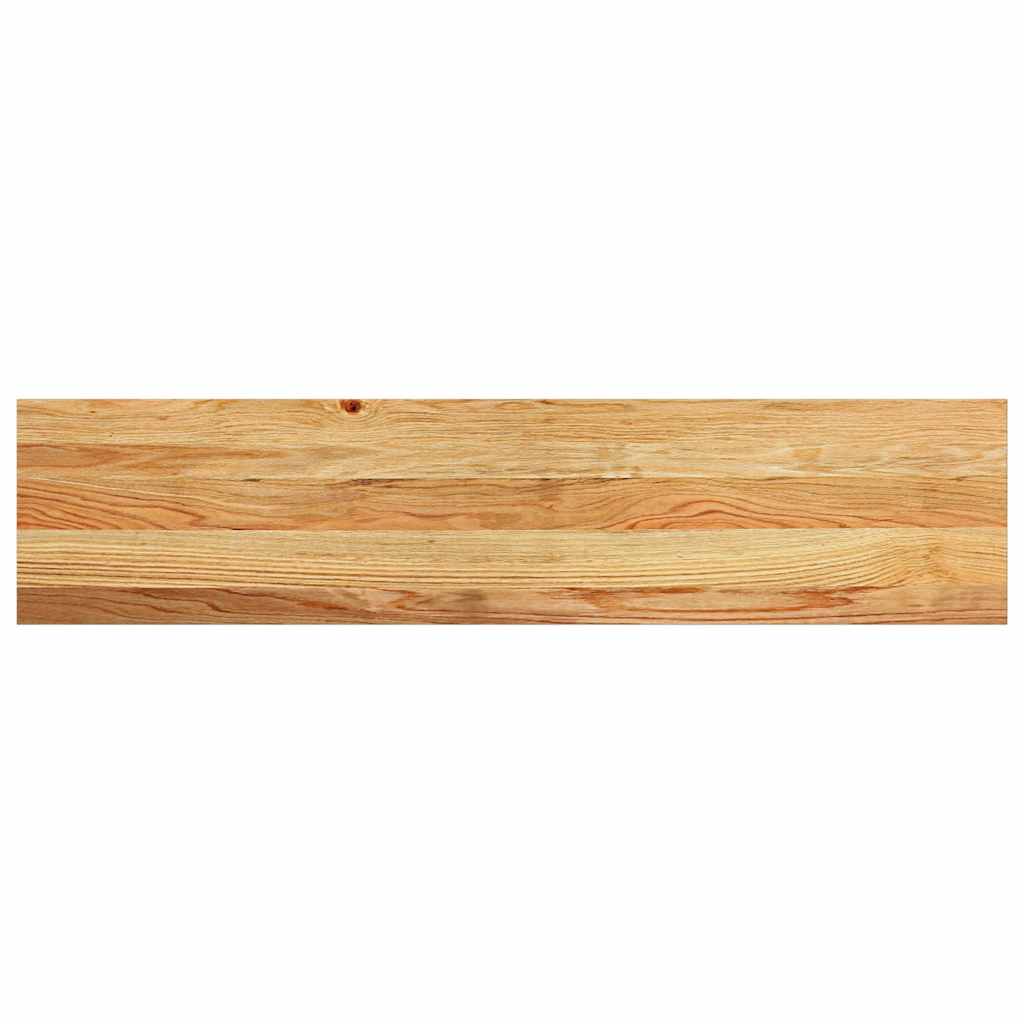 Gazišta stepenice 12 kom svjetlosmeđi 110x30x2 cm masivna hrast