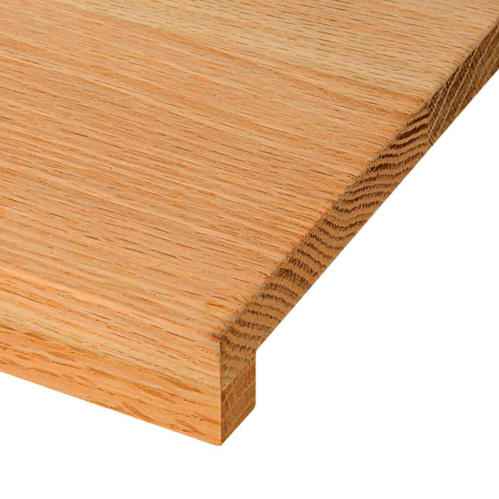 Gazišta stepenice 16 kom svjetlosmeđi 90x25x2 cm masivna hrast
