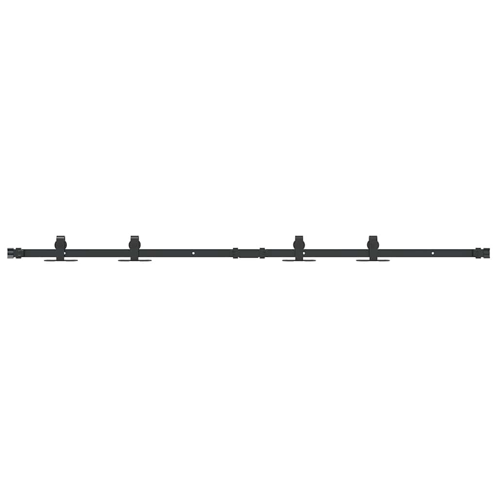 Komplet kliznih vrata ormarića 152 cm ugljični čelik