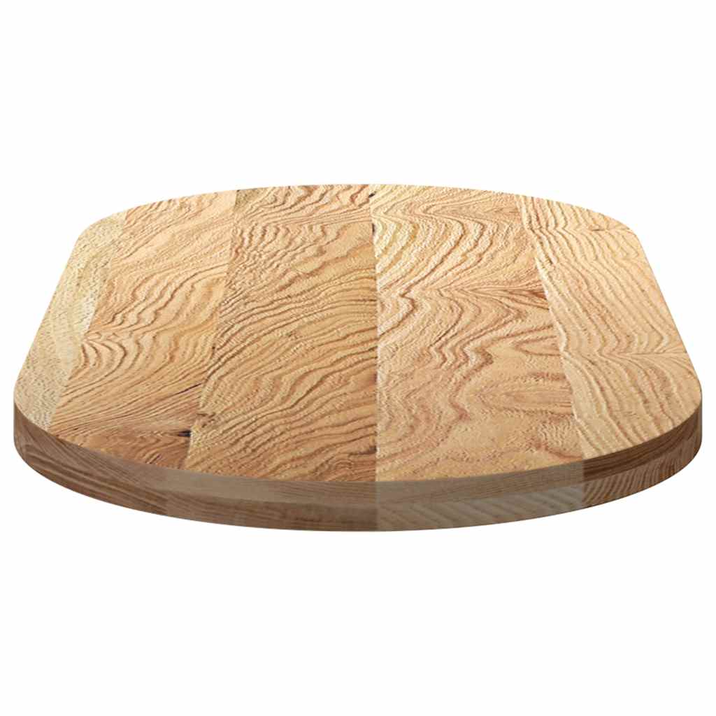 Stolna ploča 120x60x4 cm od ovalna masivna hrastovina