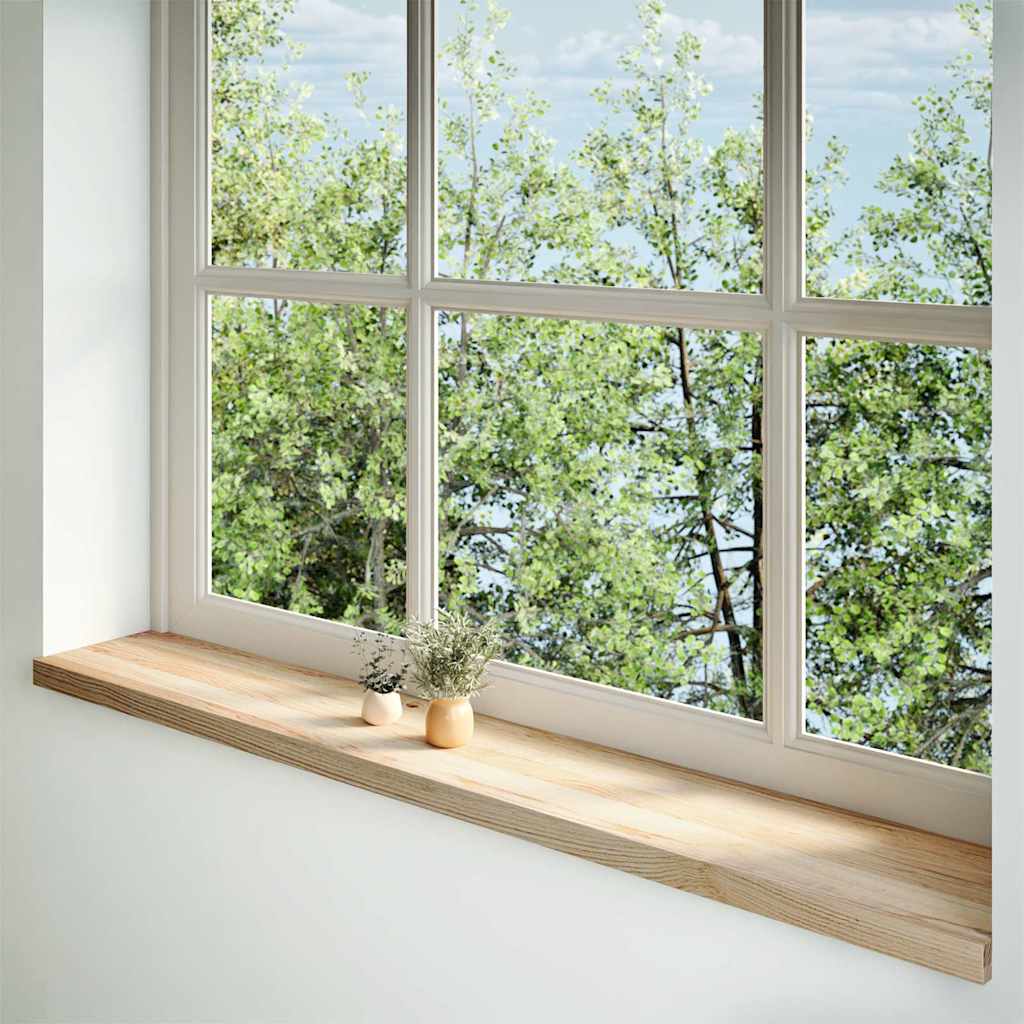 Prozorske klupice 2 kom 160x30x2 cm netretirane masivne hrast