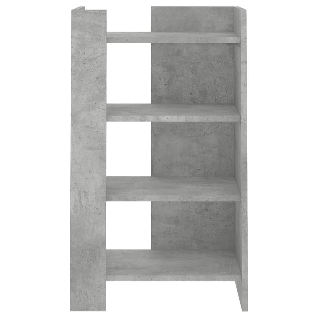Komoda siva boja betona 45x35x75 cm od konstruiranog drva