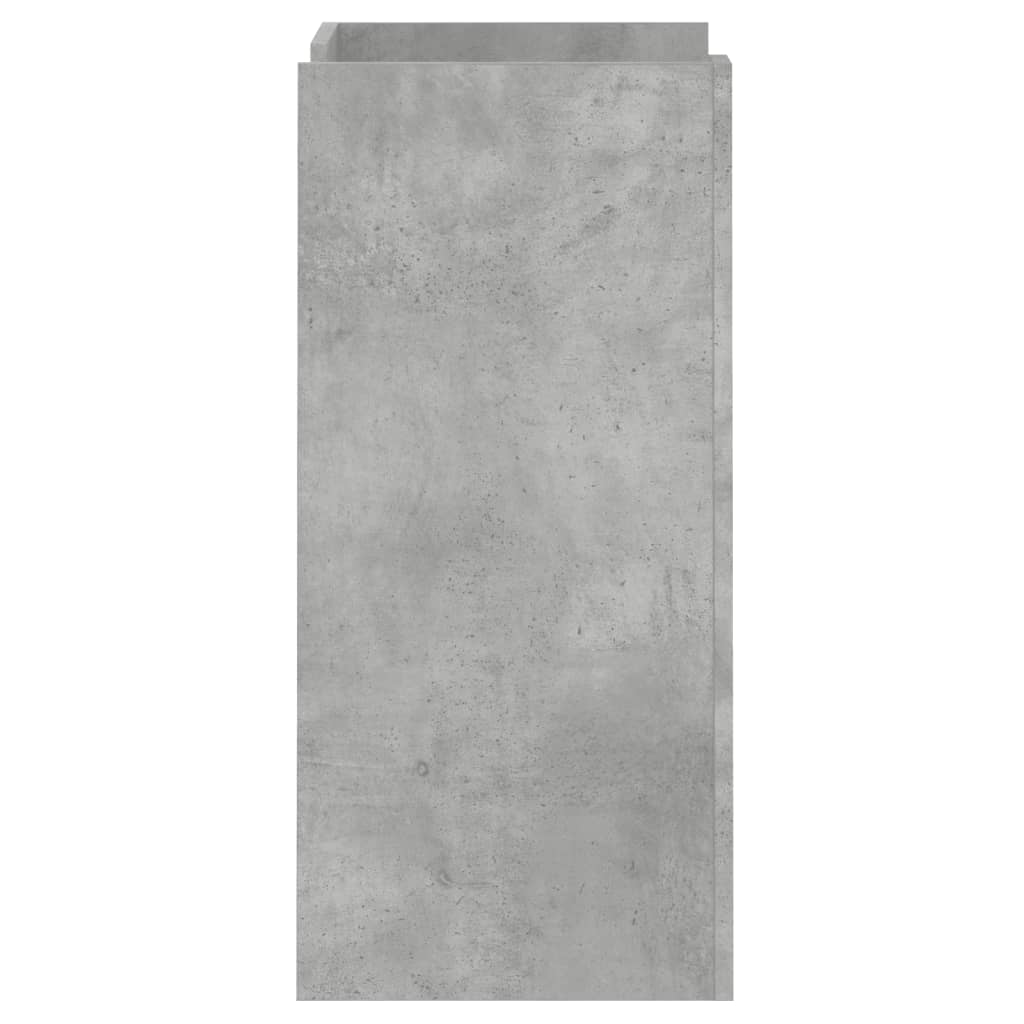 Komoda siva boja betona 45x35x75 cm od konstruiranog drva