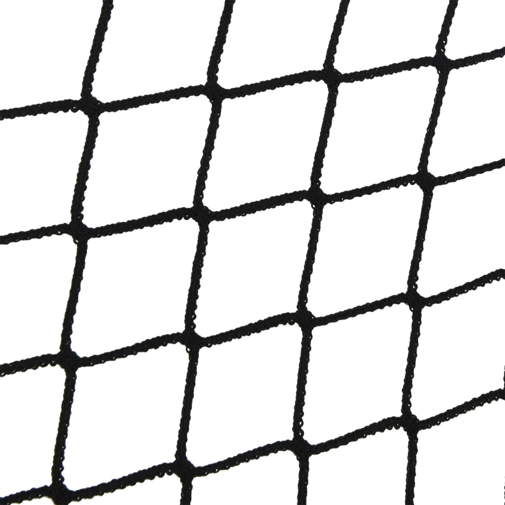 Mreža za prikolicu s elastičnim užetom crna 3,5 x 3 m PP