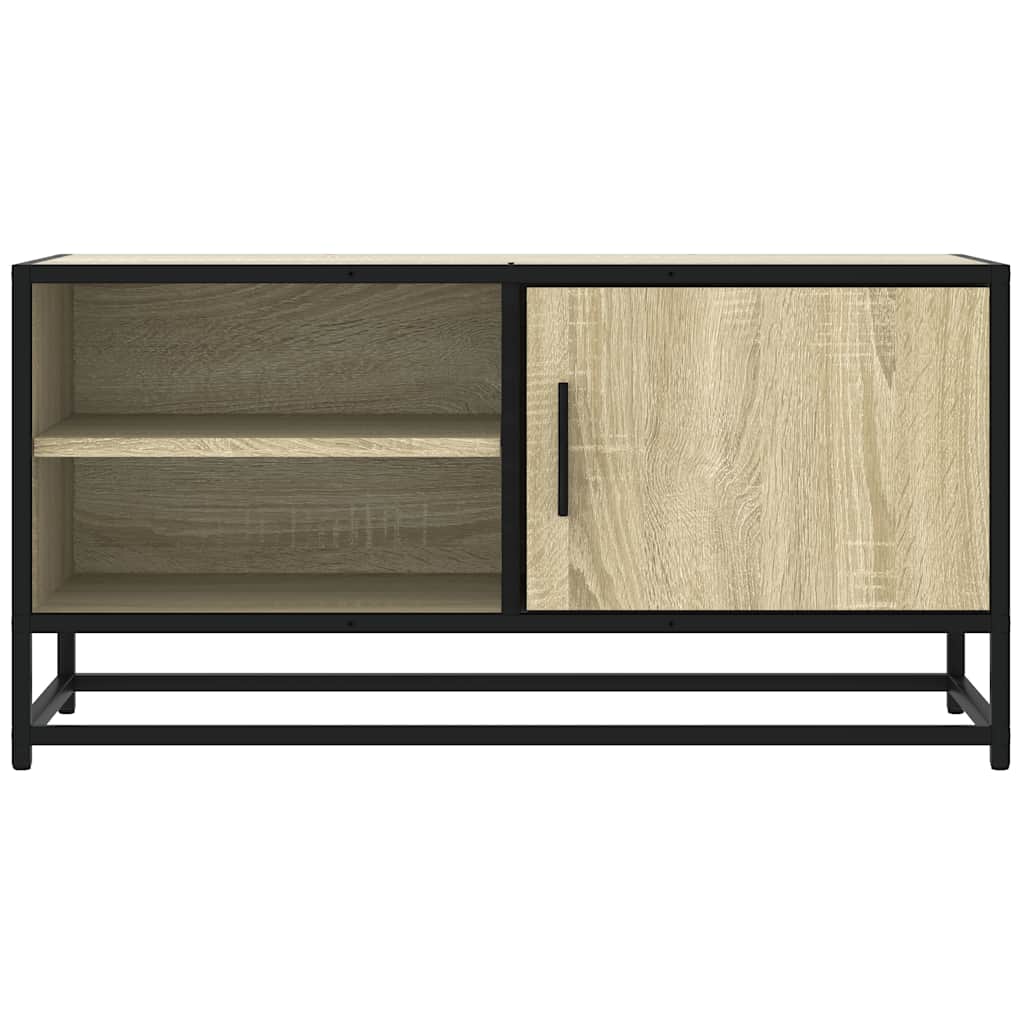 TV ormarić boja hrasta sonome 80x34,5x40 cm konstruirano Smeđa