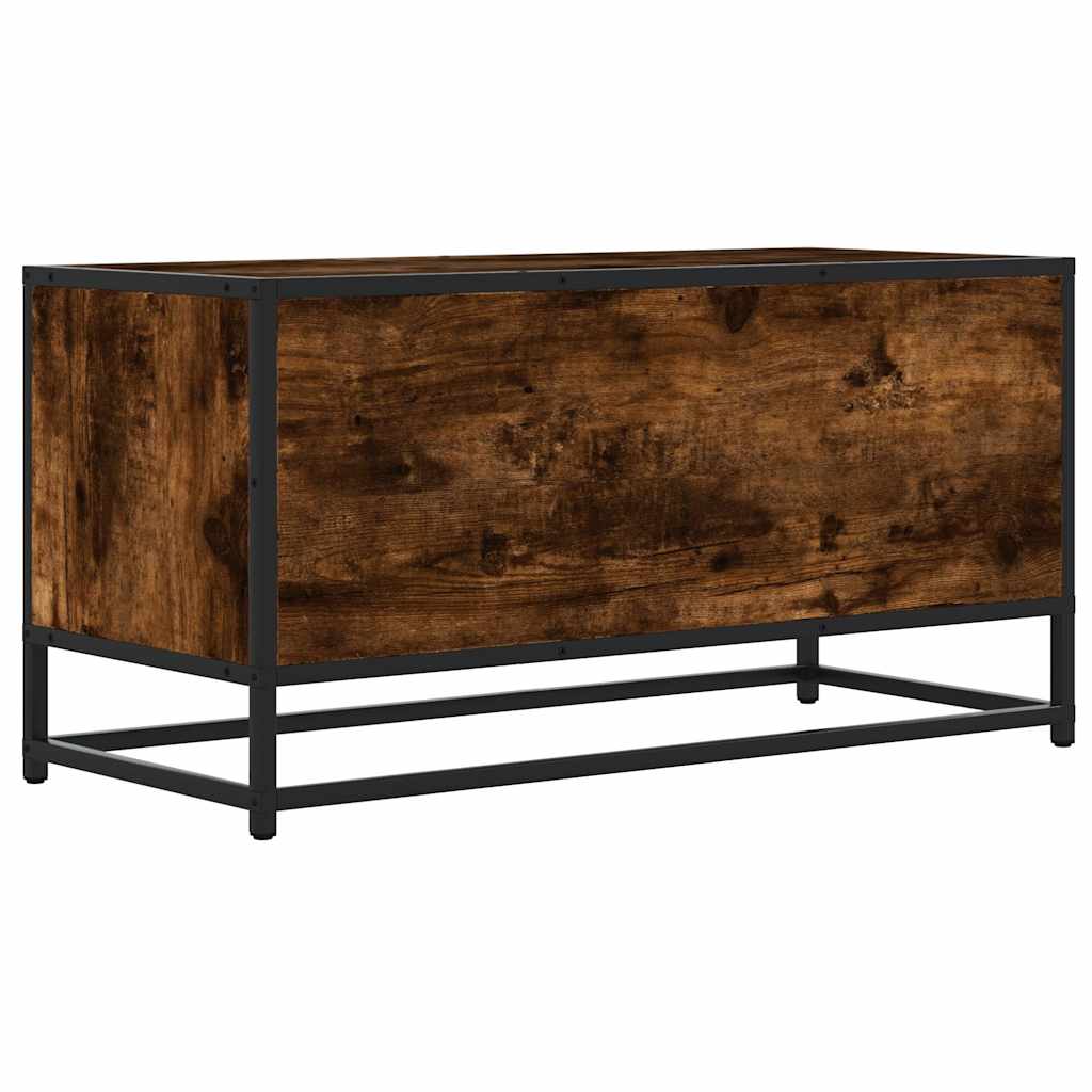TV ormarić boja dimljenog hrasta 80x34,5x40 cm konstruirano