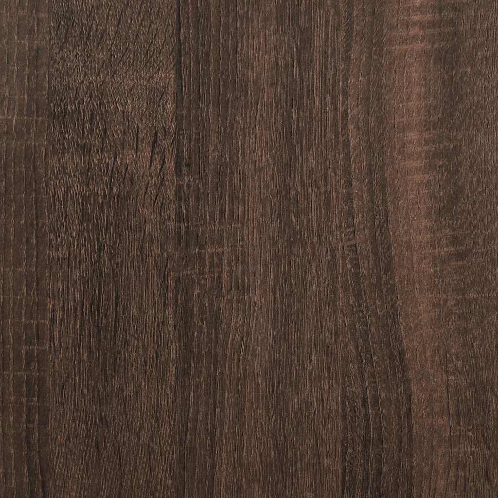 TV ormarić boja smeđeg hrasta 80x34,5x40 cm konstruirano