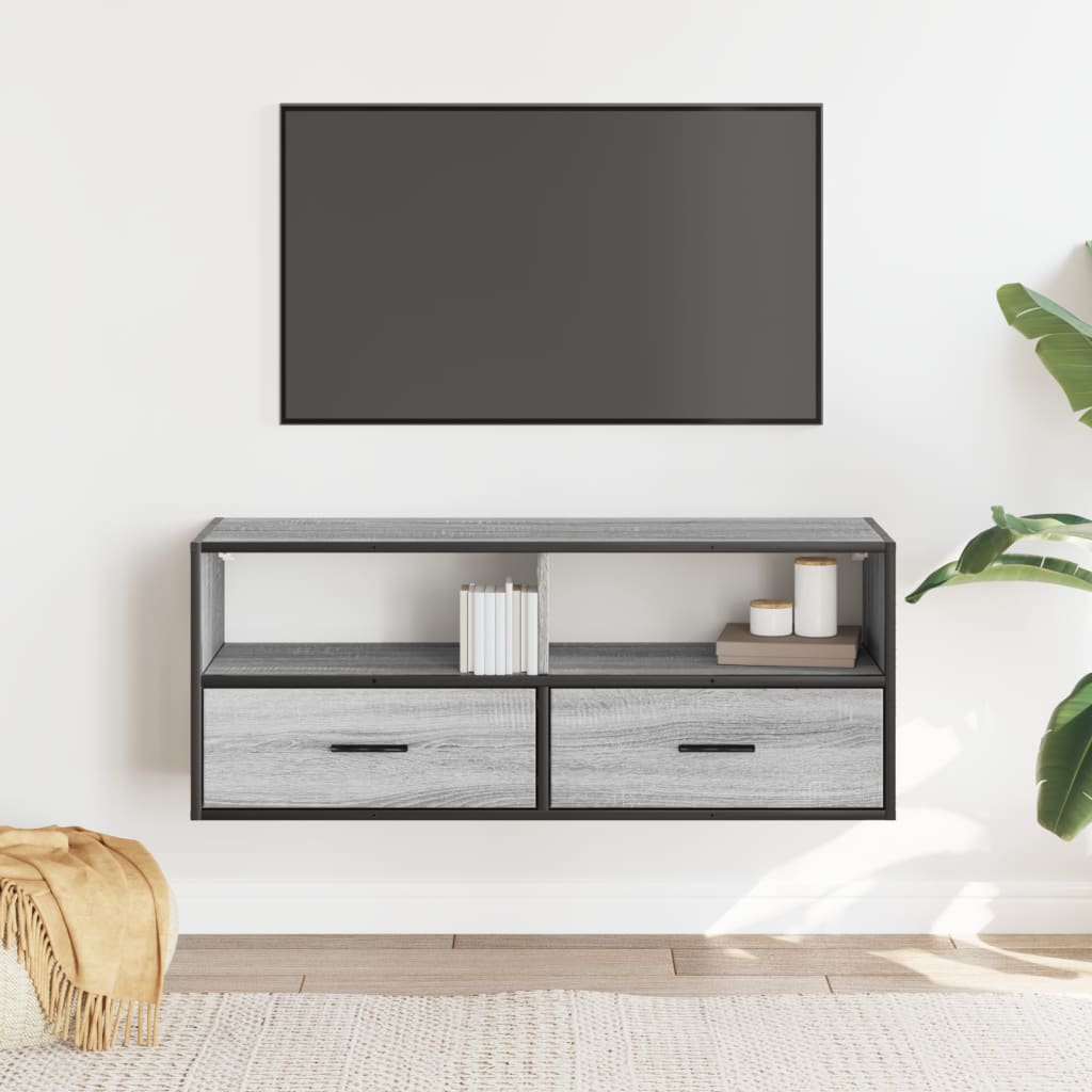 TV ormarić boja hrasta sonome 100x31x39,5 cm konstruirano drvo