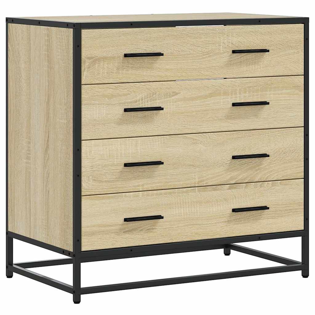 Ormar s ladicama sonoma hrast 70x41x70 cm konstruirano drvo