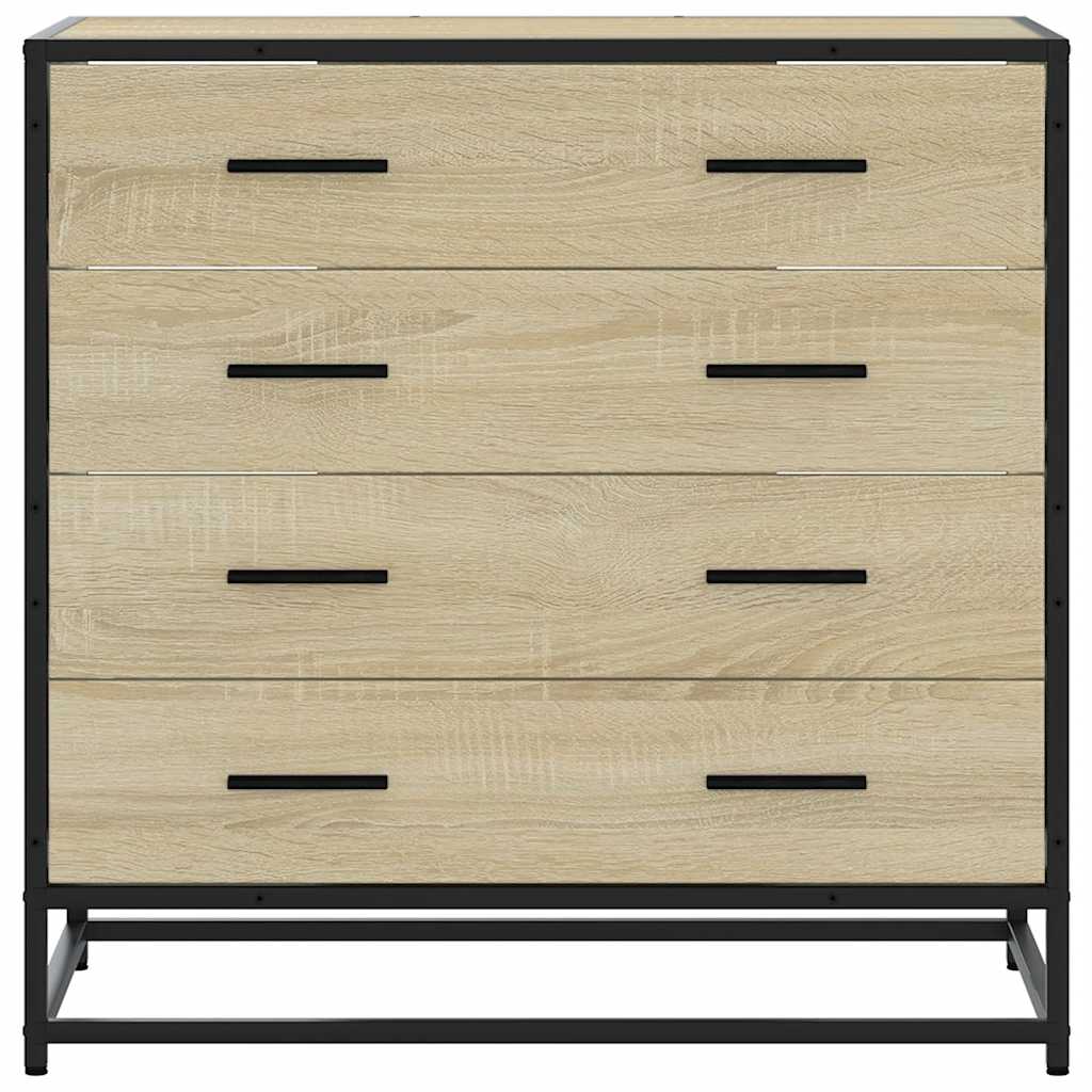 Ormar s ladicama sonoma hrast 70x41x70 cm konstruirano drvo
