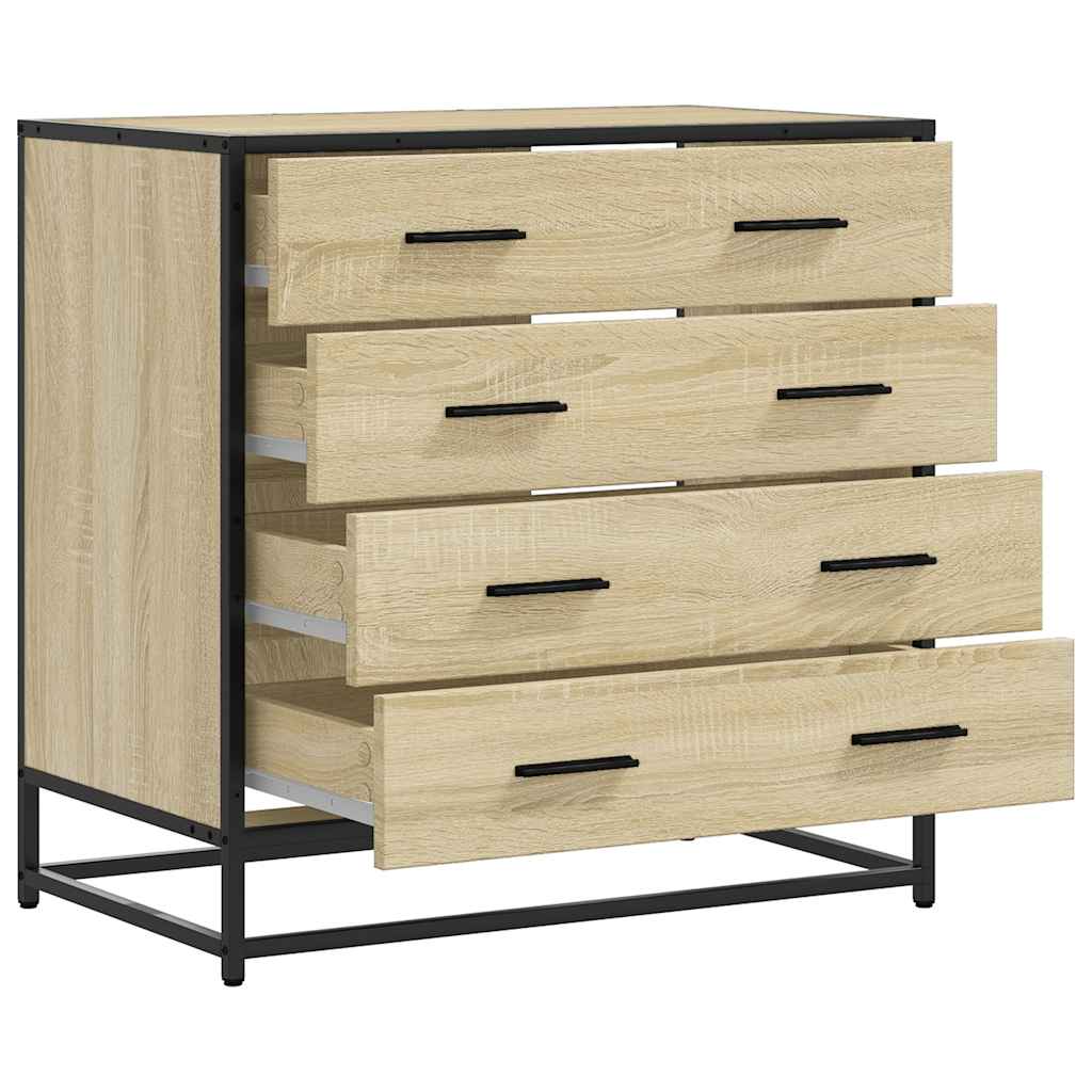 Ormar s ladicama sonoma hrast 70x41x70 cm konstruirano drvo