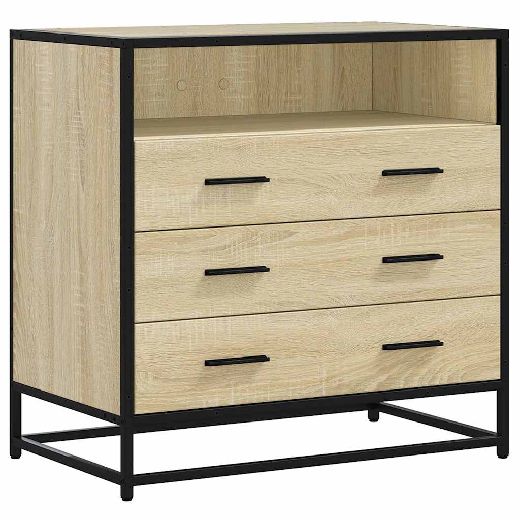 Ormar s ladicama sonoma hrast 70x41x70 cm konstruirano drvo
