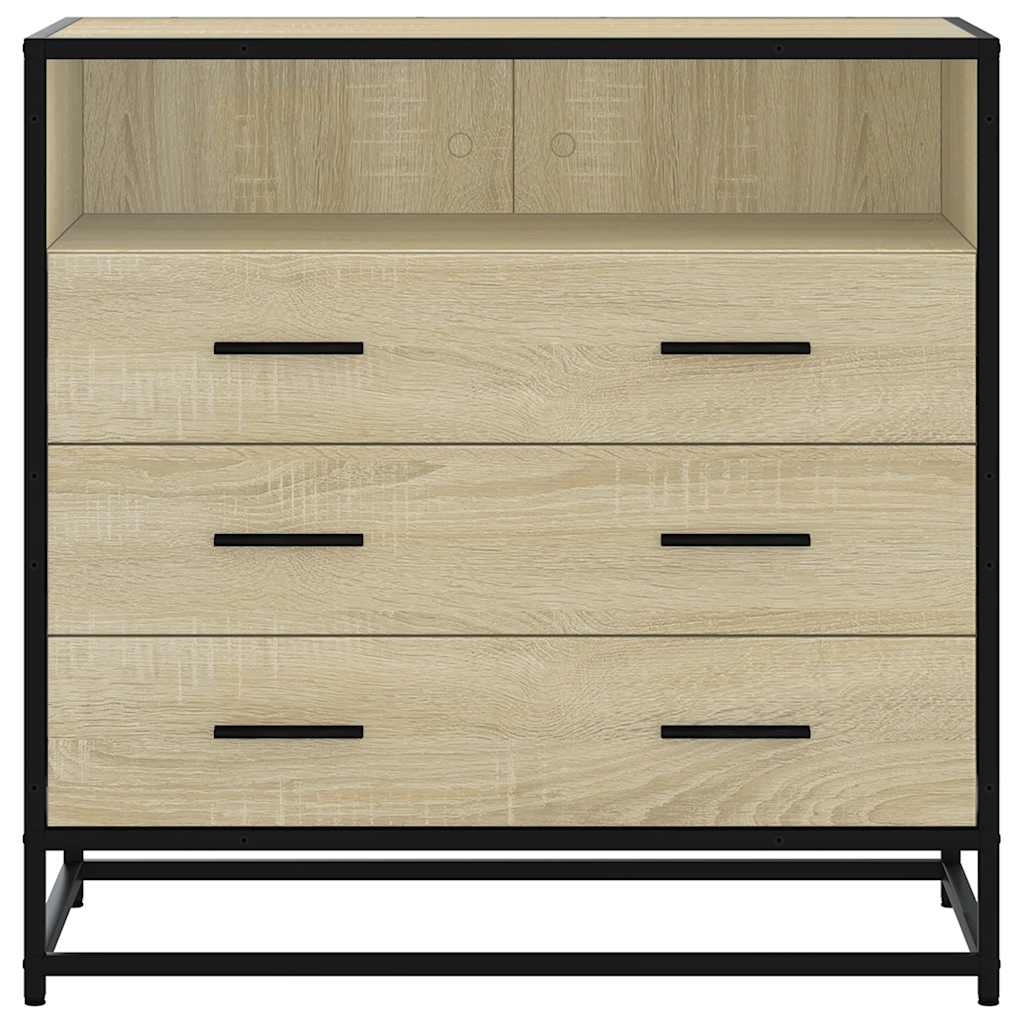 Ormar s ladicama sonoma hrast 70x41x70 cm konstruirano drvo