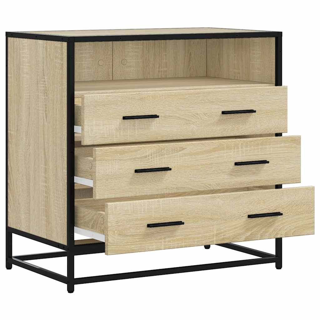 Ormar s ladicama sonoma hrast 70x41x70 cm konstruirano drvo