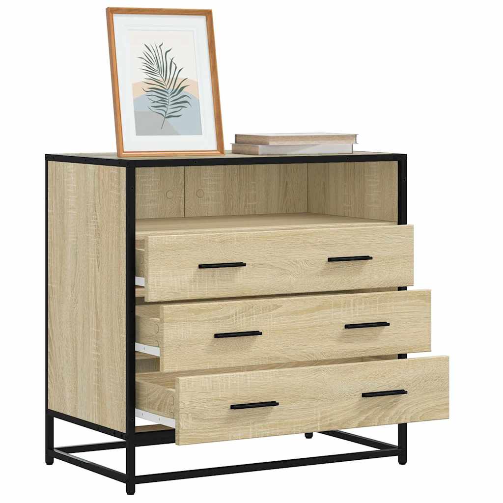 Ormar s ladicama sonoma hrast 70x41x70 cm konstruirano drvo