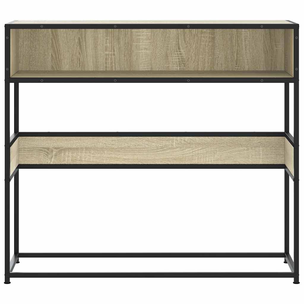 Konzolni stol boja hrasta sonome 90x35x80 cm konstruirano drvo